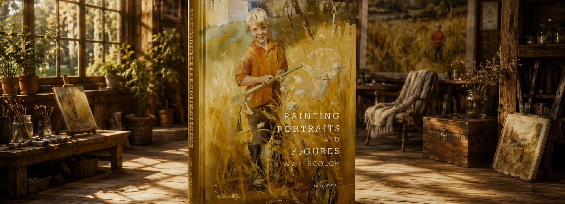 Painting Portraits and Figures in Watercolor by Mary Whyte