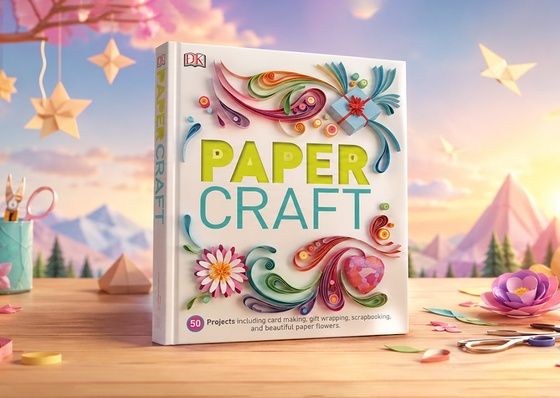 PAPER CRAFT | 50 Projects including card making, gift wrapping, scrapbooking, and beautiful paper flowers