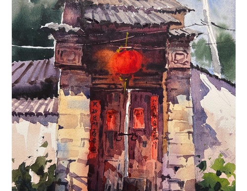Gallery Of WaterColor Painting By Sofia Wu Mei - China