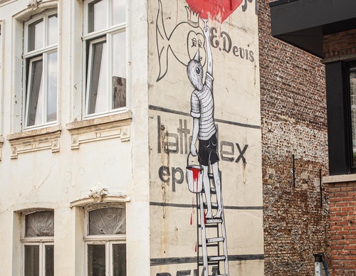 Gallery Of Street Art By Gijs Vanhee - Belgium