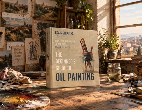 The Beginner’s Guide to Oil Painting: Simple Still Life Projects to Help You Master the Basics by Craig Stephens