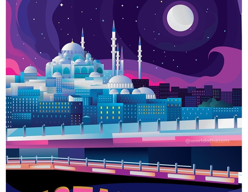 Gallery of illustration by Hazem Asif - Pakistan
