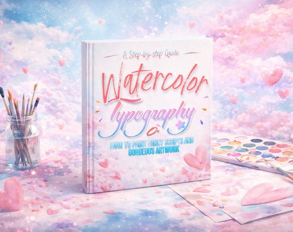 Watercolor Typography