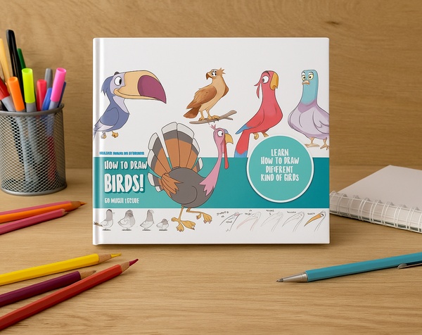 How to Draw Birds by Mitch Leeuwe