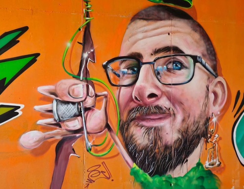 Galería de arte callejero de Nauni - España