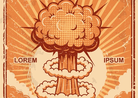 Atomic bomb posters