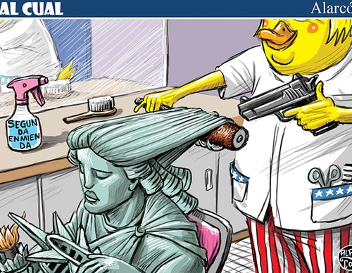 cartoon section