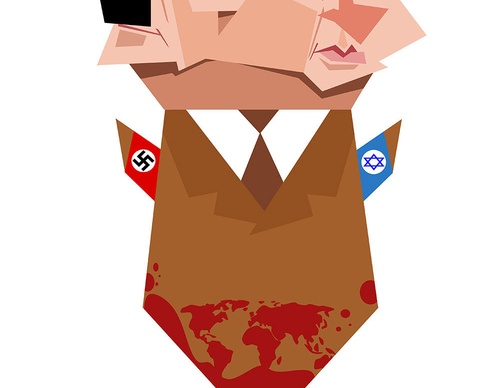 holocide caricature