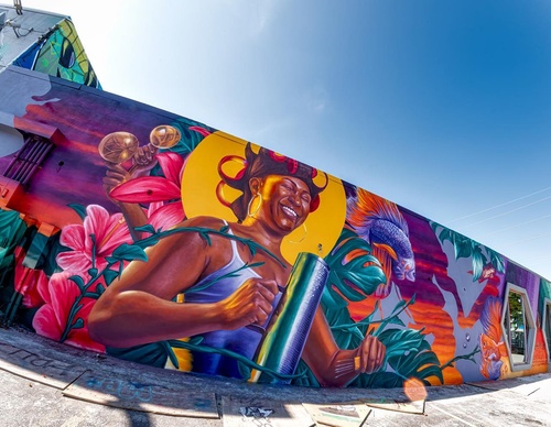 Galeria de arte de rua de Nestor Garcia Aka - República Dominicana