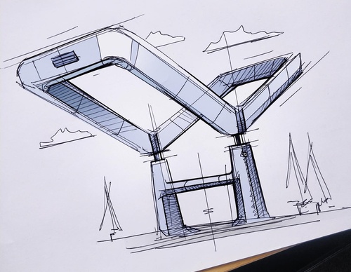 Gallery Of Design Sketching By Marius Kindler - Germany