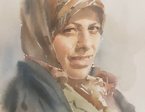 Gallery of Paintings by Shahin Arvin - Iran