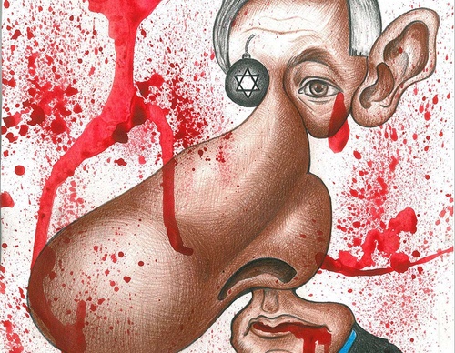 holocide caricature