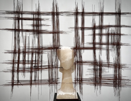 sulpture by manolo valdes spain