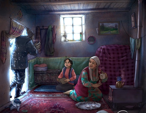 Gallery of illustration by Ali Miri-Iran