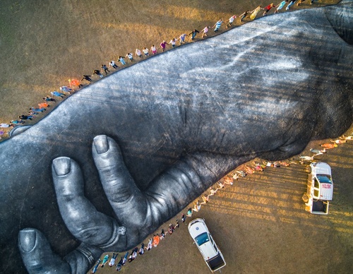 Gallery Of Street Art By Saype - France