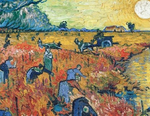 El viñedo rojo”, la única obra que Vincent Van Gogh vendió en vida (en medio de gran escándalo)