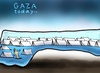 GAZA FLOOD  BLOOD THEN FLOOD - Hassan Bleibel - Lebanon