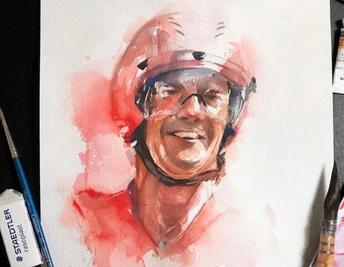 Gallery Of WaterColor Painting By Xavier Palau Blacio - Argentina