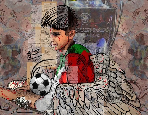 Gallery Of Illustration For Gaza By Abdelrahman Sharaf - Egypt