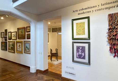 Una subasta en Bogotá