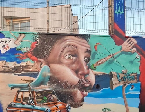 Galería de arte callejero de Nauni - España