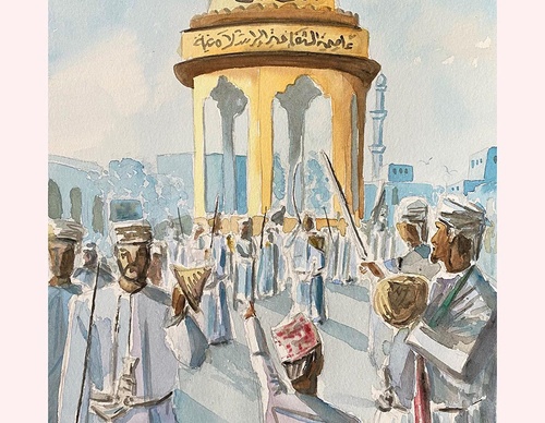 Galería de ilustraciones de Amjed Alsiyabi - Omán