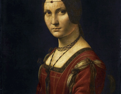 Galeria das melhores pinturas de Leonardo da Vinci-Itália