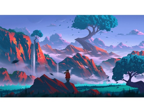 Galeria de ilustrações de Philip Sue - Nova Zelândia