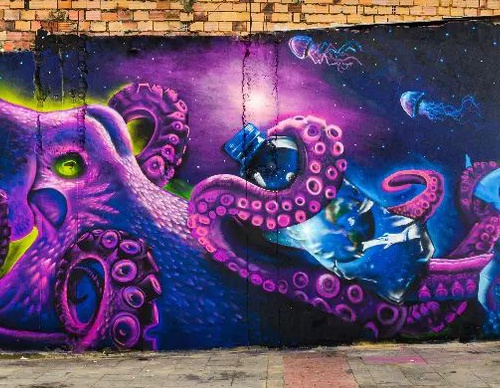 Galería de arte callejero de Thecookline Crew - Chile
