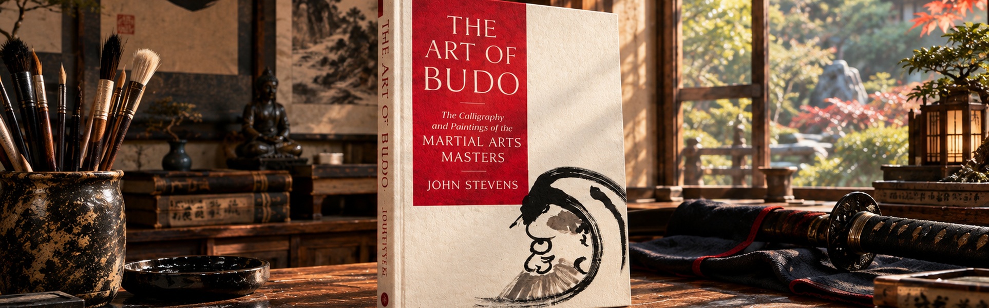 A Arte do Budo: A Caligrafia e Pinturas dos Mestres das Artes Marciais por John Stevens