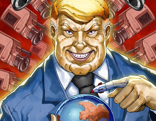 Gallery of Caricature of the 2nd Trumpism International Contest