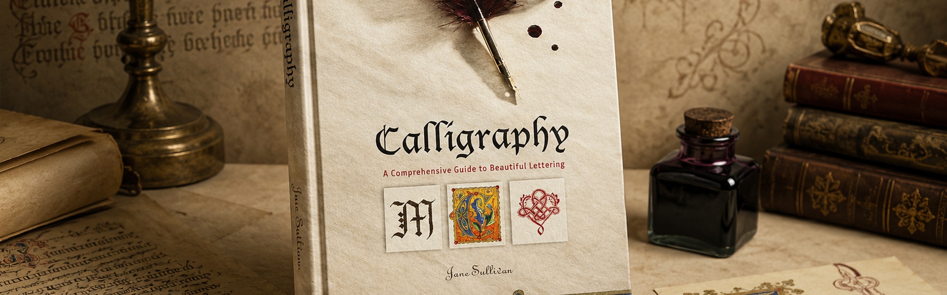 Caligrafía: Una guía completa para lograr letras hermosas, de Jane Sullivan.