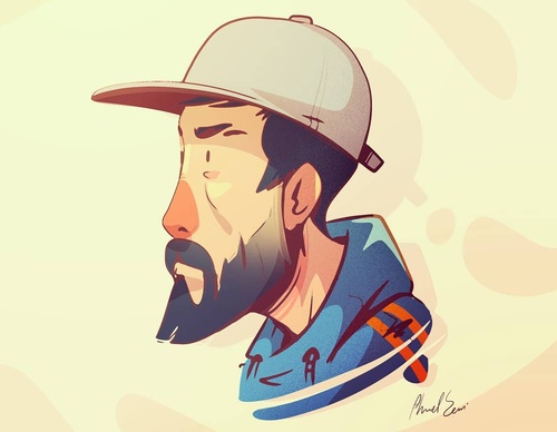 Galería, Ilustración, Ahmad Adawy, Palestina