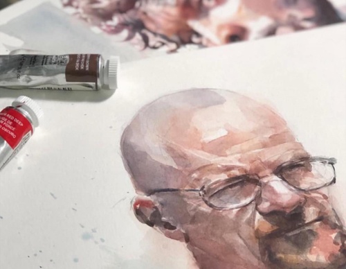 Gallery Of WaterColor Painting By Xavier Palau Blacio - Argentina
