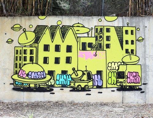 Gallery Of Street Art By Imon - Spain