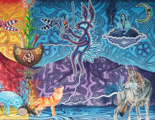 Galería de arte callejero de Nashi Bime - México