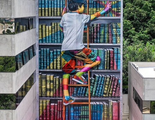 Gallery of street painting by Eduardo Kobra - Brazil