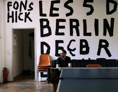 Galería de carteles tipográficos de Fons Hickmann – Berlín, Alemania