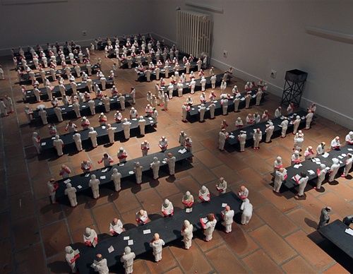 Gallery of Sculpture & Modern art by Isaac Cordal-Spain