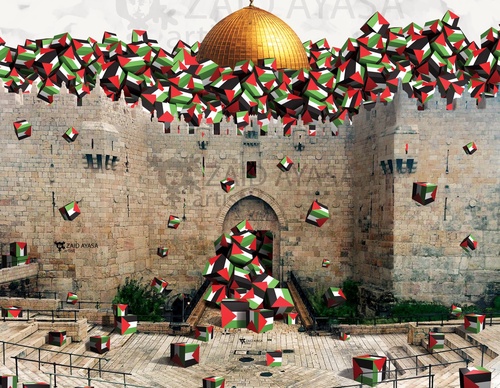 Galería de ilustraciones de Zaid Ayasa - Palestina