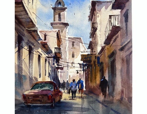 Gallery Of WaterColor Painting By Sofia Wu Mei - China