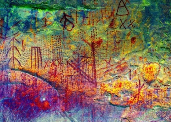 Arte rupestre recém-descoberta na Venezuela