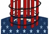 The fence of bars and stars The blockade of Cuba by the US administration is a genocide.