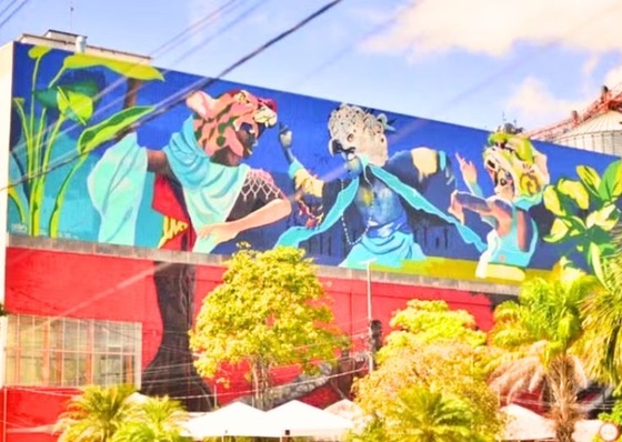 Belém inaugura um dos maiores museus a céu aberto da América Latina