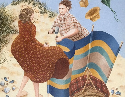Galeria de ilustrações de Lucy Almey Bird da Inglaterra