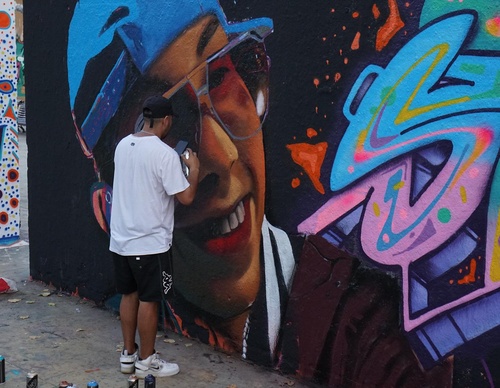 Galería de arte callejero de Kevin Galassi - Chile