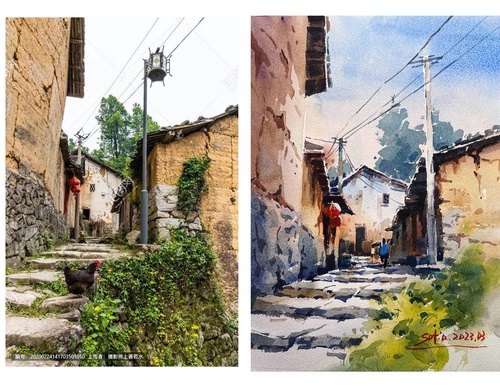 Gallery Of WaterColor Painting By Sofia Wu Mei - China