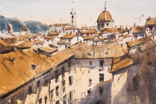 Gallery Of WaterColor Painting By Gabriel Canteros - Argentina