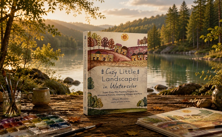 Cozy Little Landscapes in Watercolor