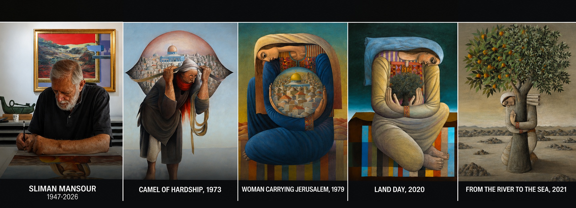 Sliman Mansour: The Artist Who Gave Palestine a Visual Memory